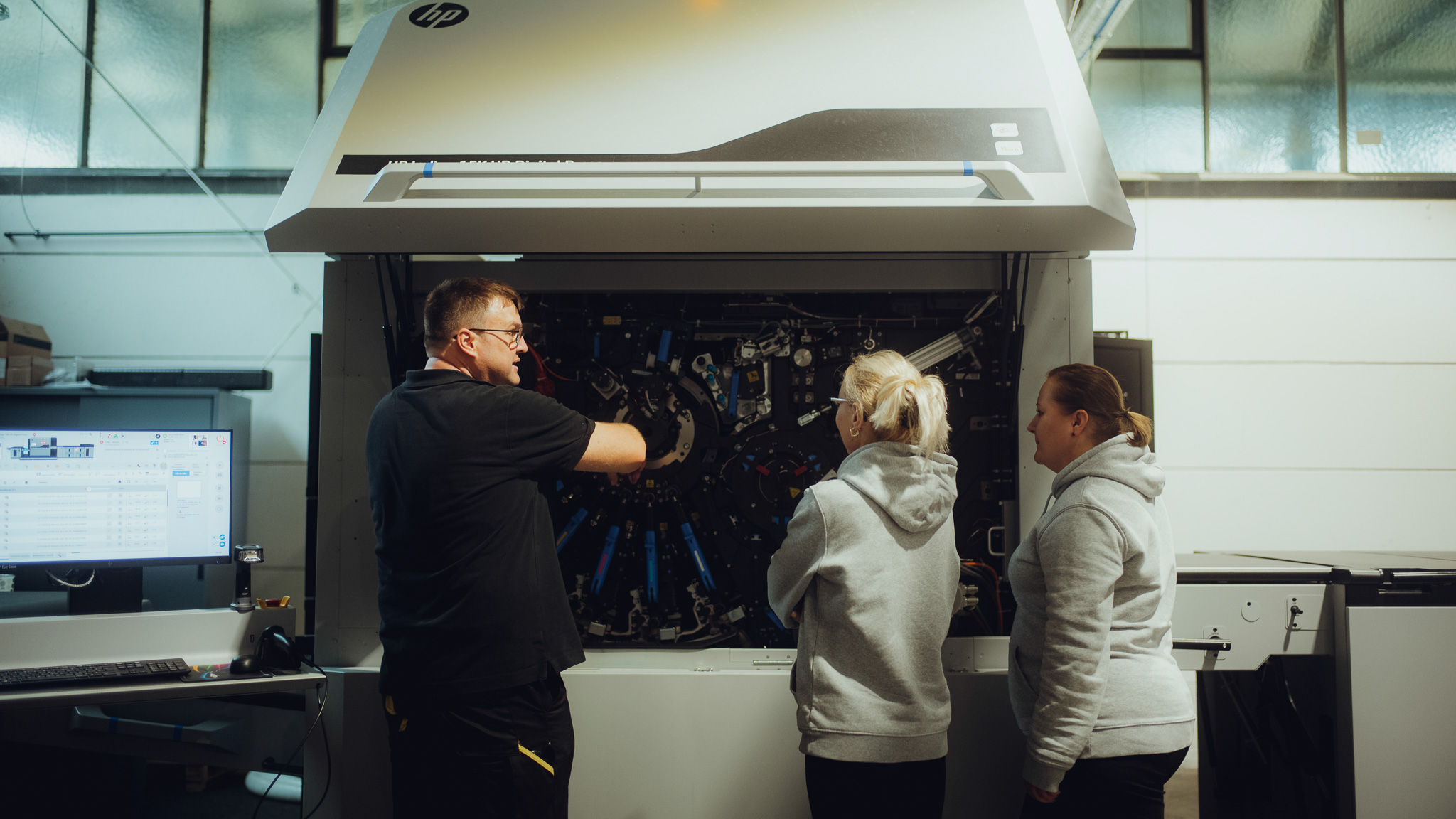 Operator im Digitaldruck - HP Indigo