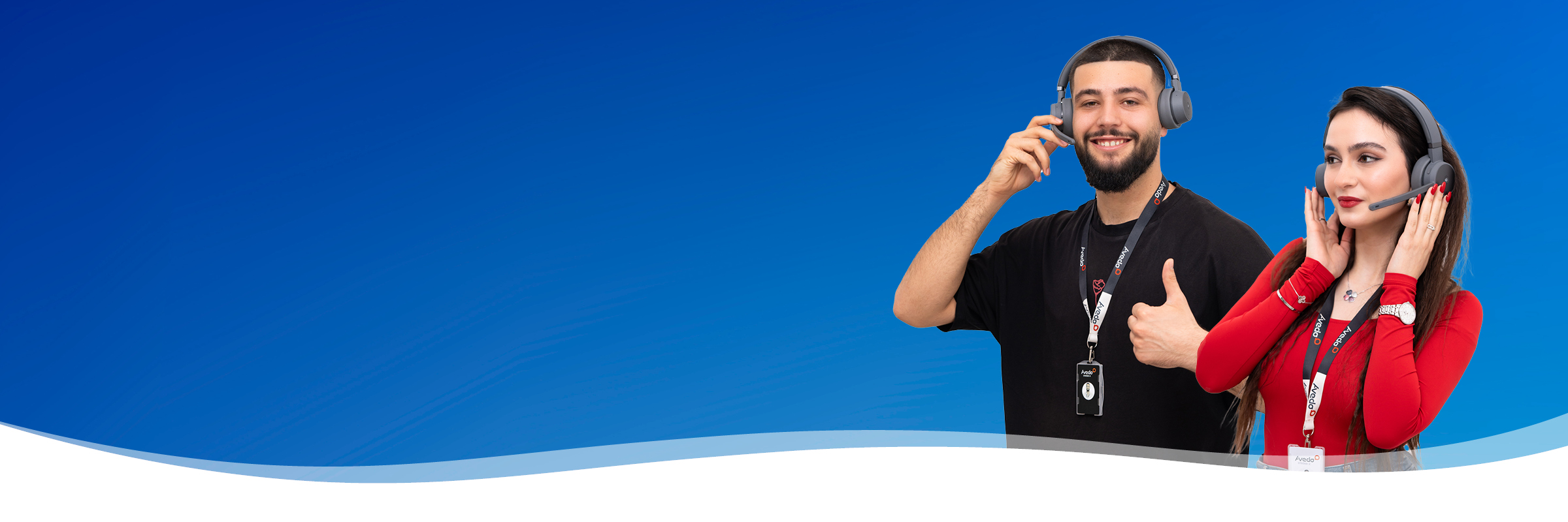 Call Center Agent (m/w/d) Deutsch - Image of happy peoples and employees