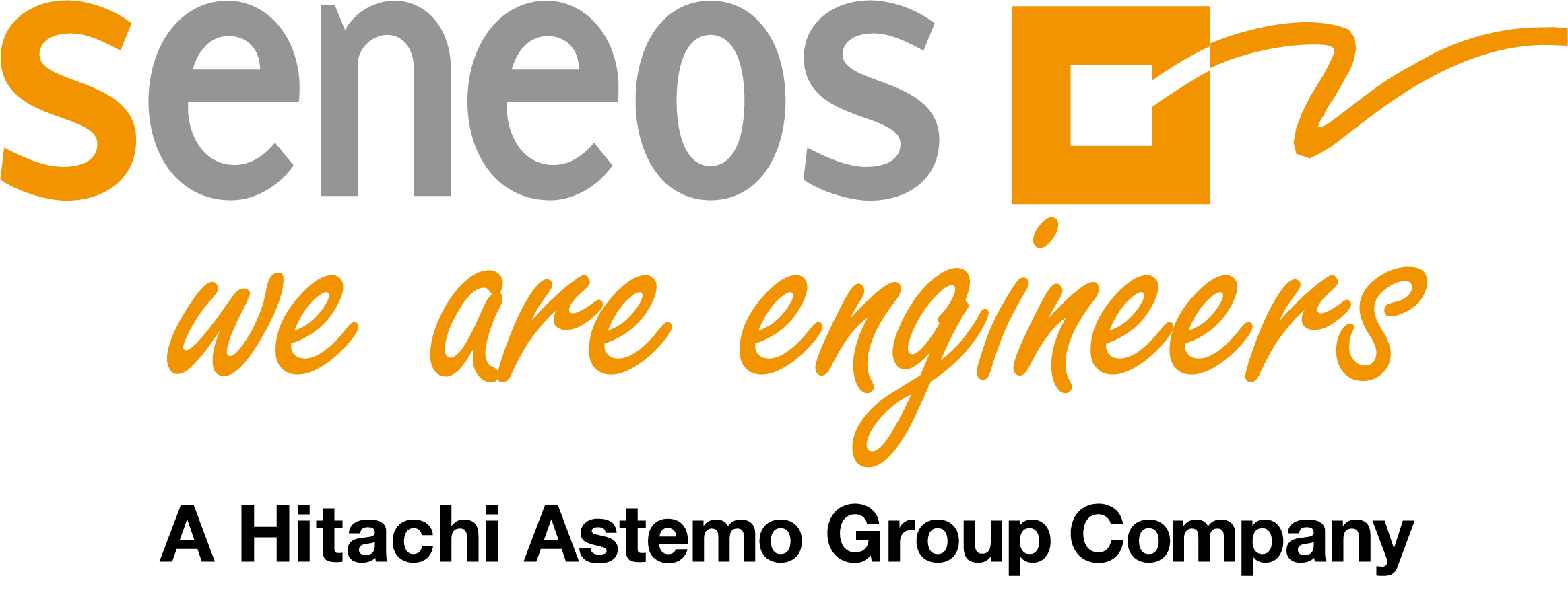 seneos GmbH - A Hitachi Group Company logo