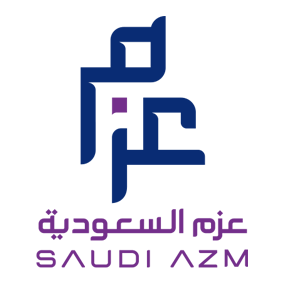 Saudi AZM logo