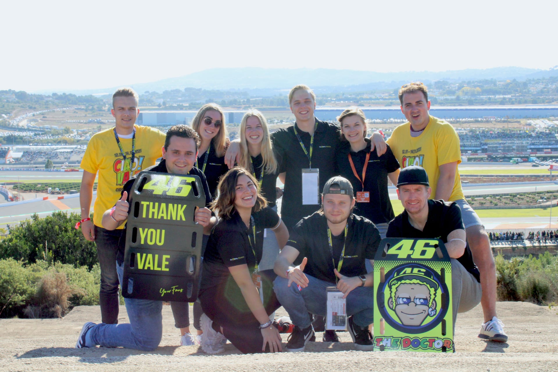 Part of the Global-Tickets Team at the Formula 1 Spielberg