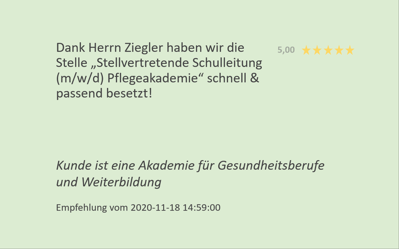 Stellvertretende Schulleiterin