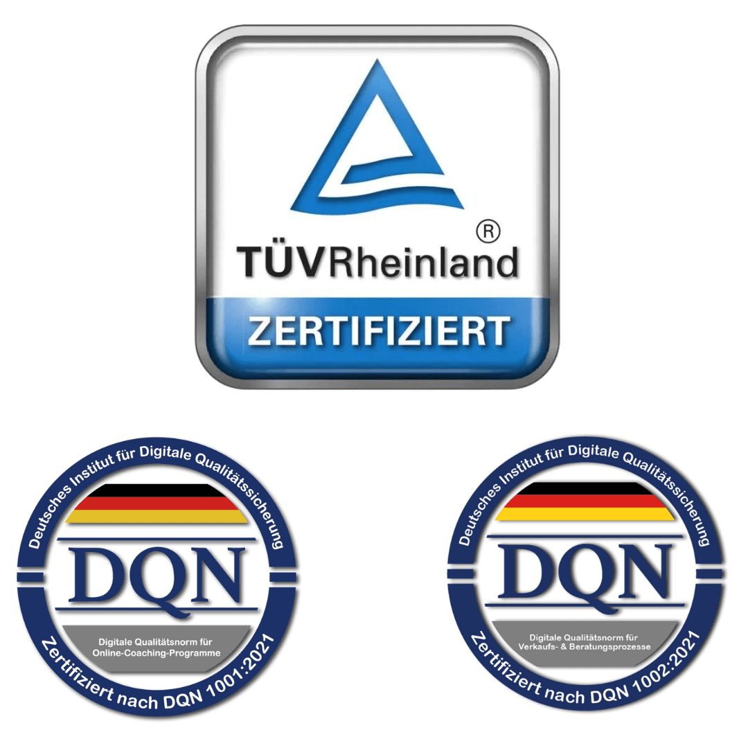 TÜV und DQN Zertifizierung