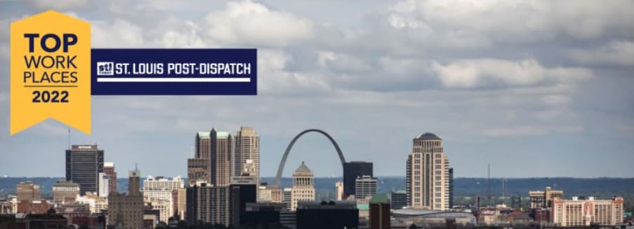 US Cloud awarded Top Work Places of 2022 by St Louis Post Dispatch