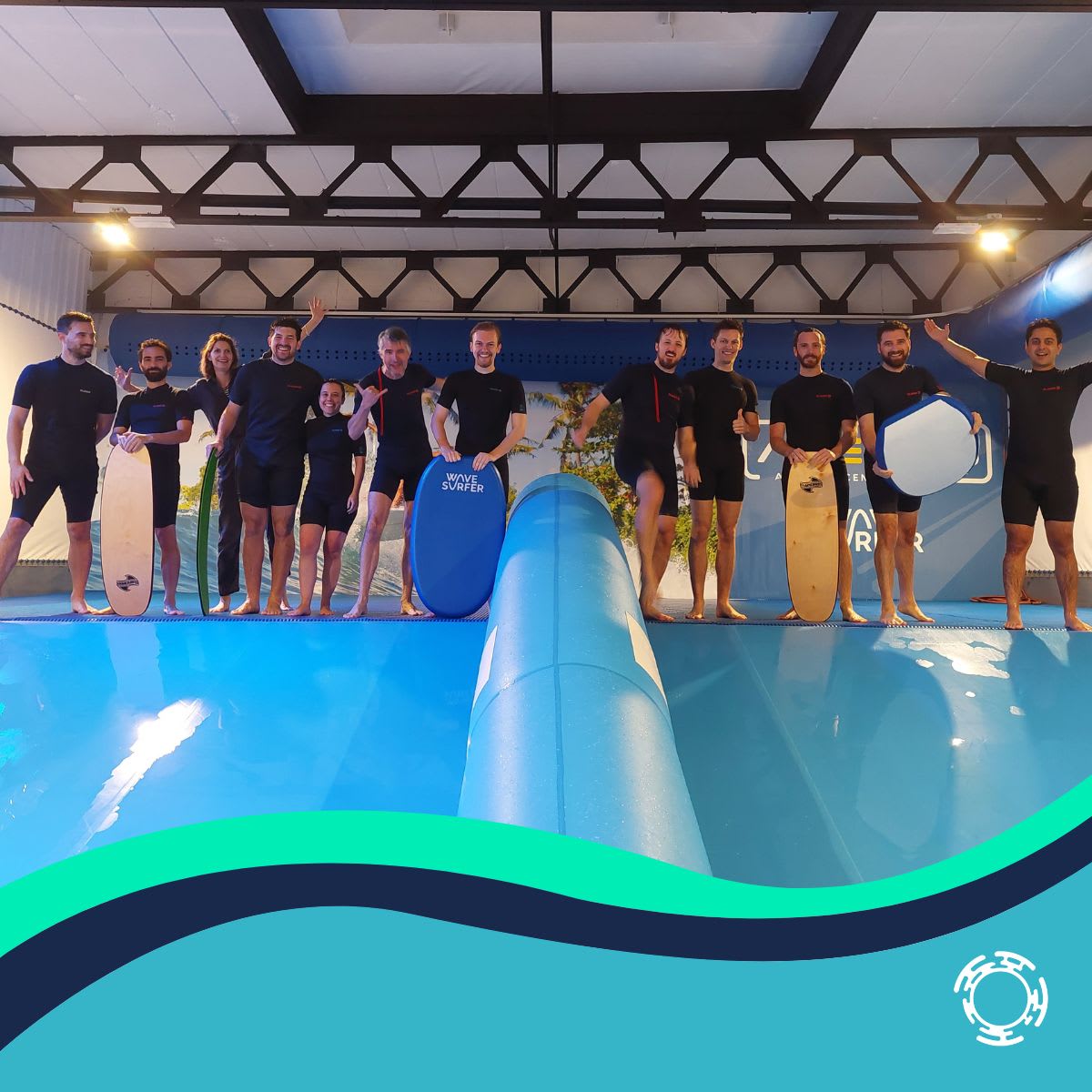 MyCellHub surfing team building