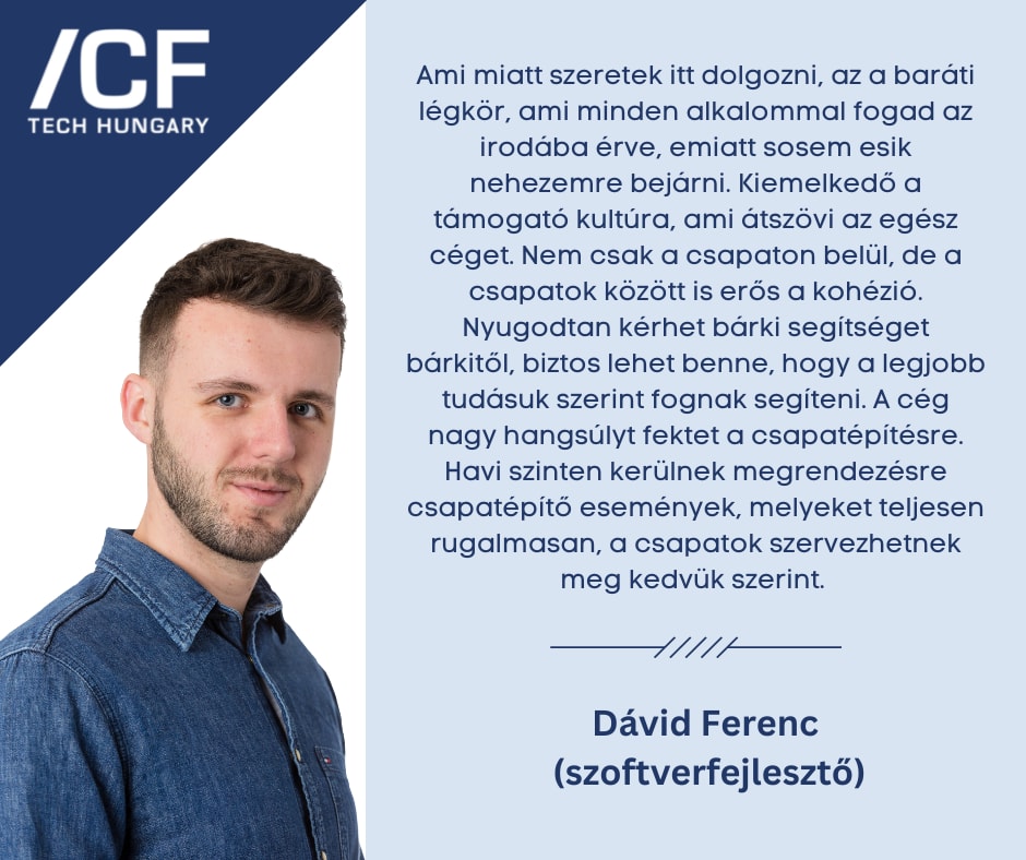 Dávid Ferenc, szoftverfejlesztő
