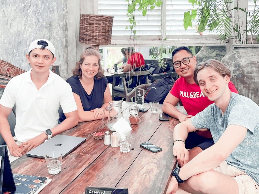 Mailbird Team in Bali