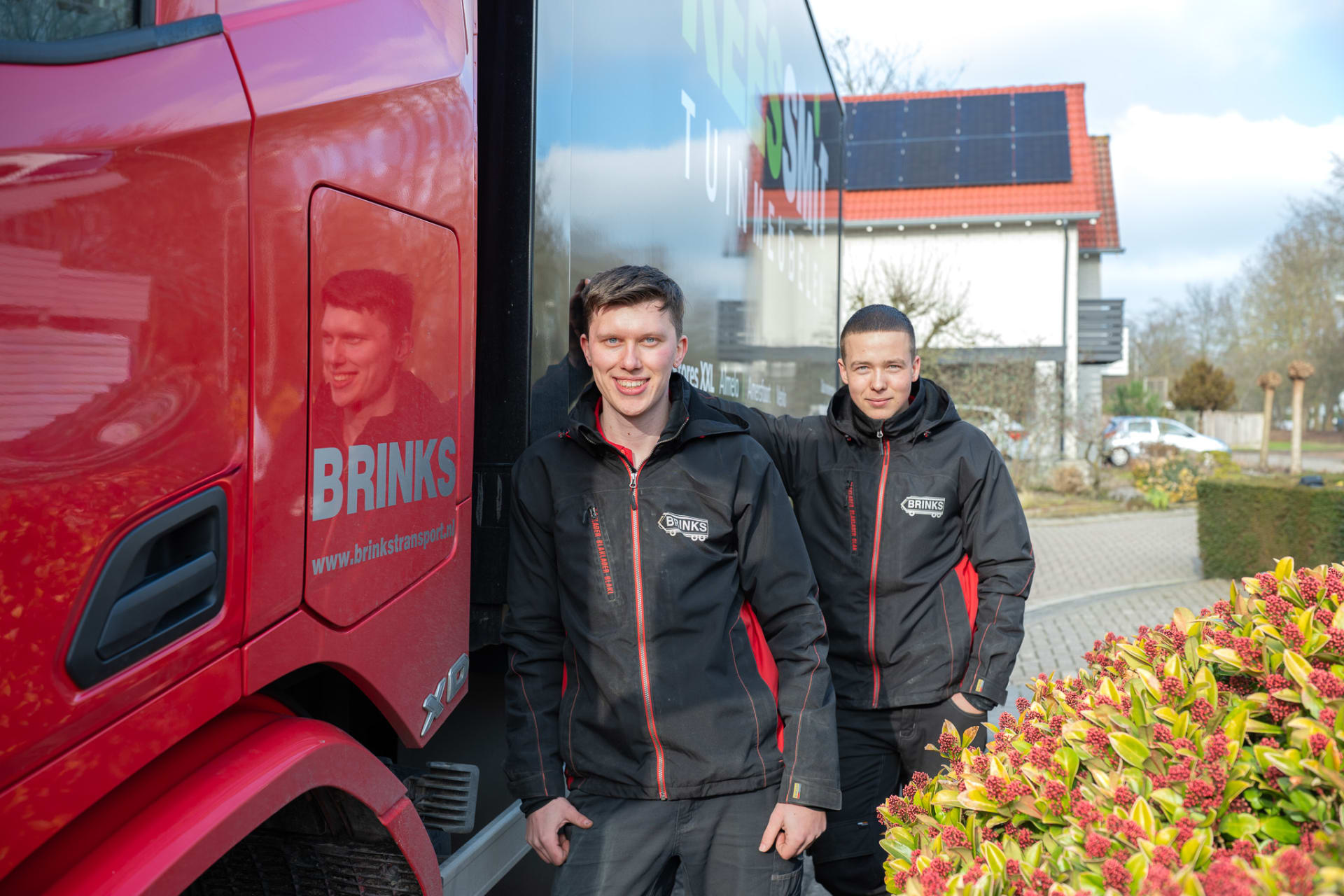 Vrienden geworden door het werken bij Brinks