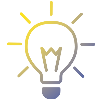 Ein GIF einer wackelnden Glühbirne.