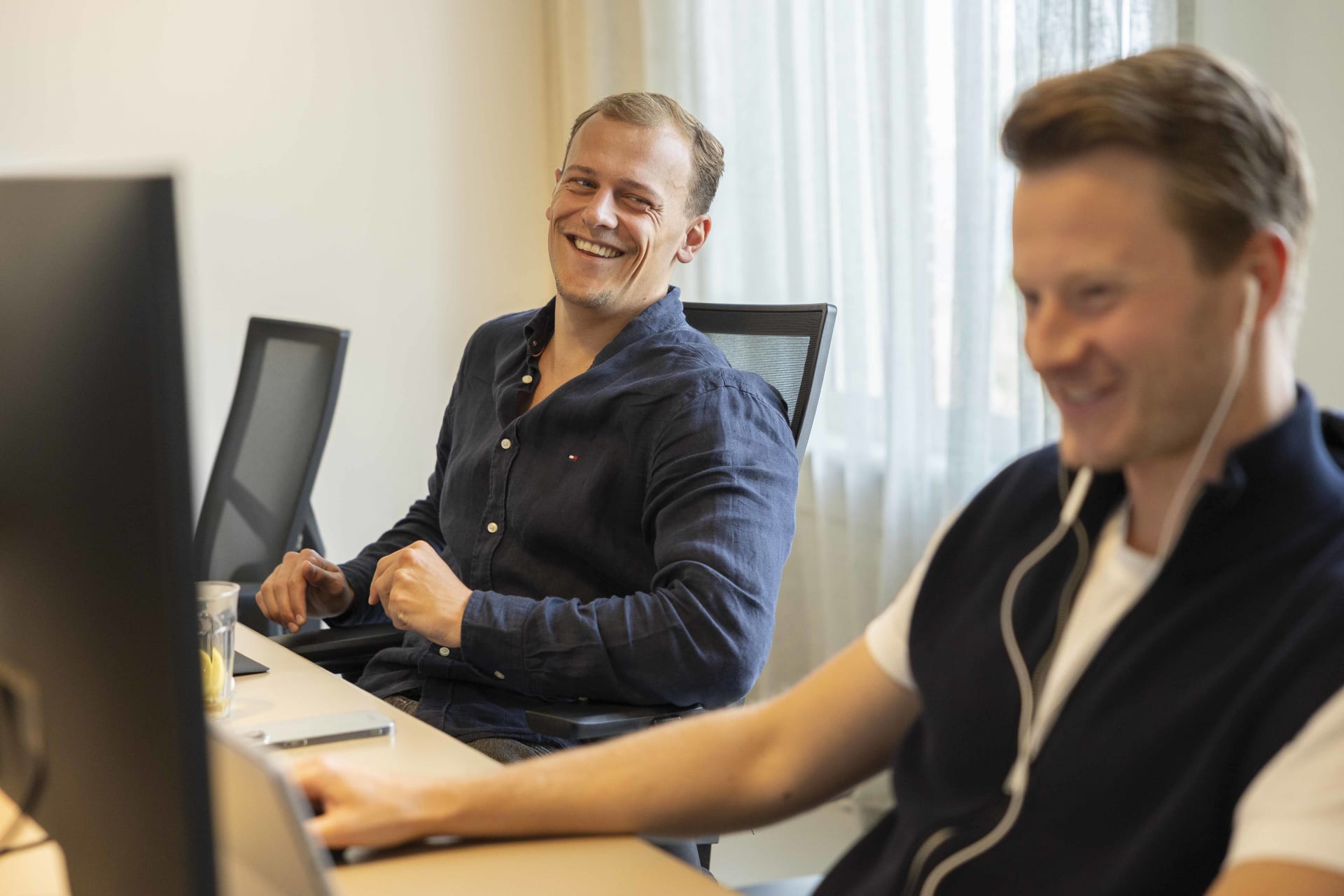 afstudeerstage collega's