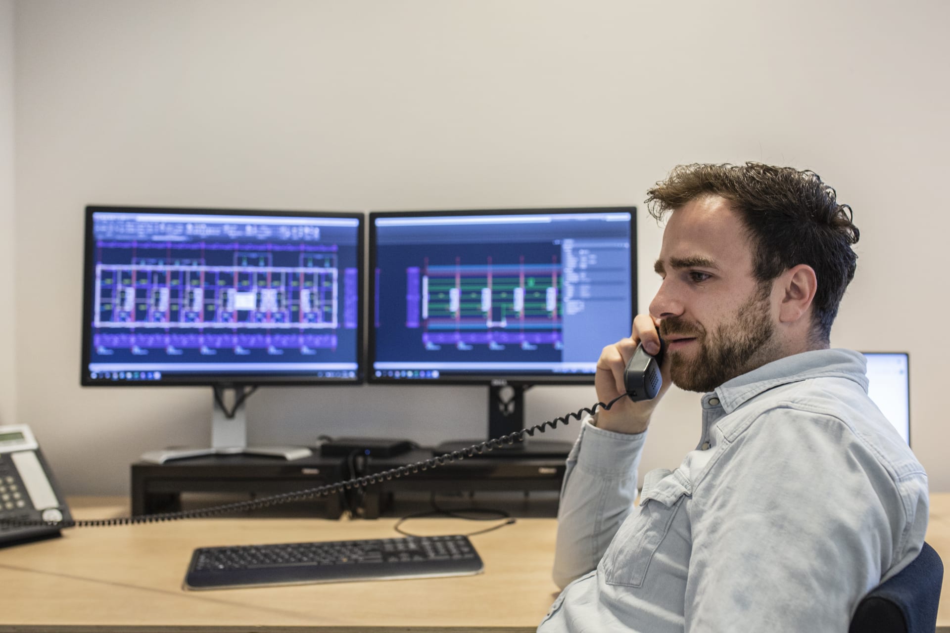 Werkvoorbereider Thijs bij Whoon