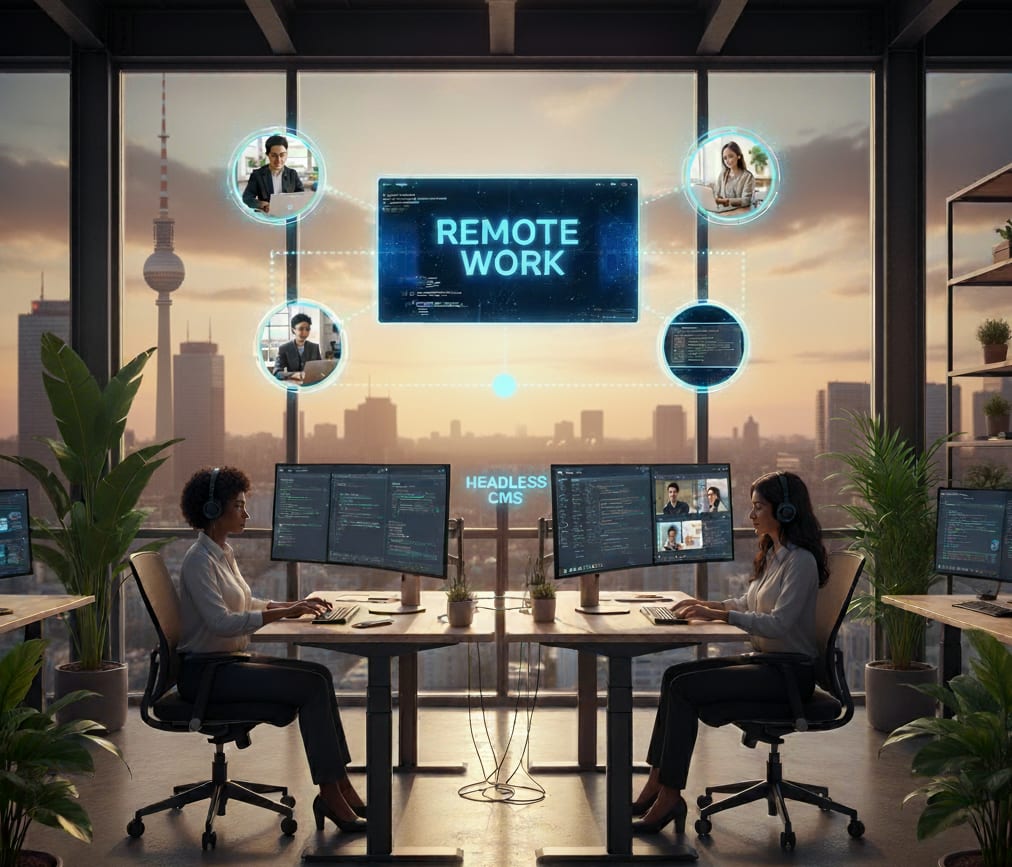 remote work- headless cms