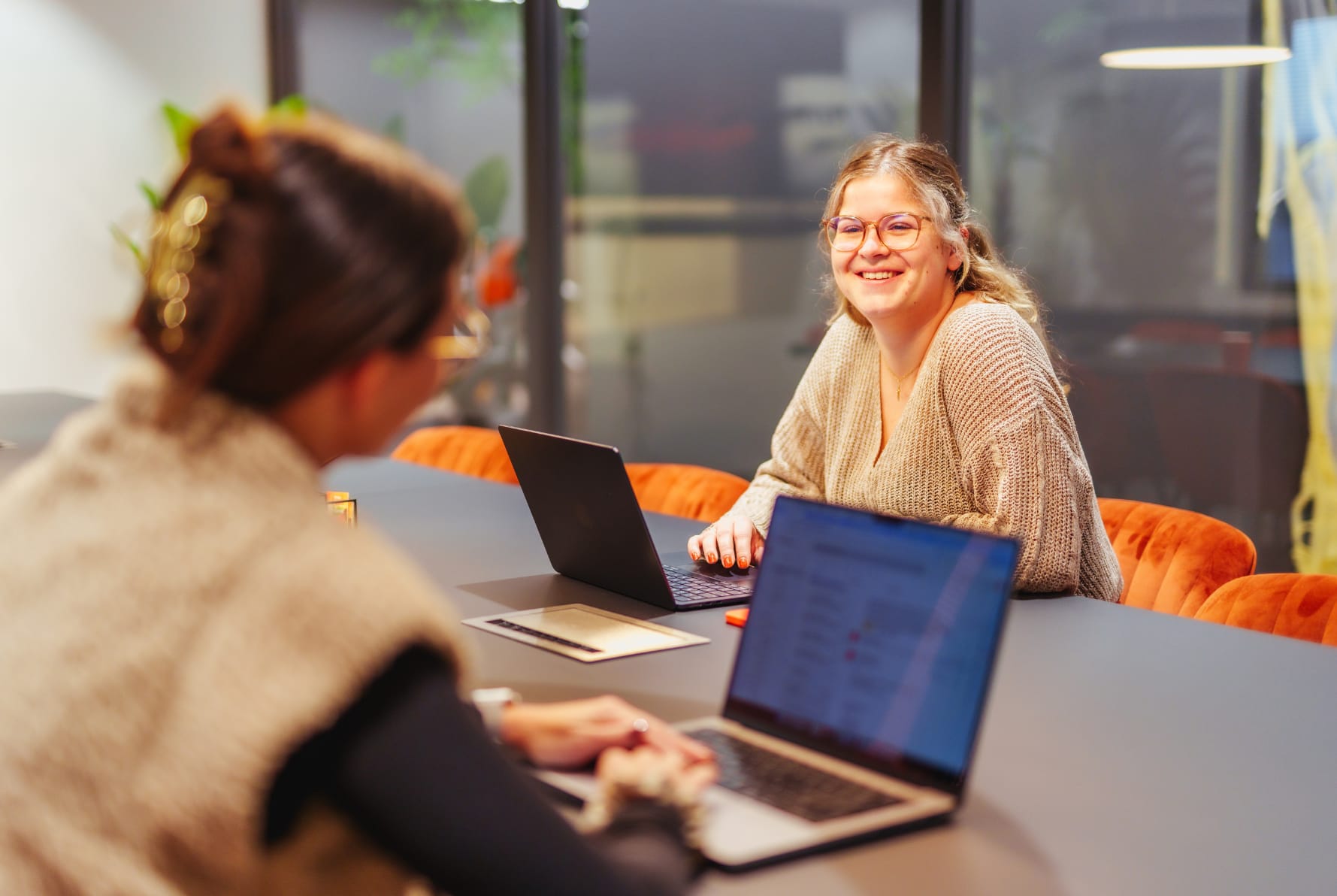 Overleg met collega's