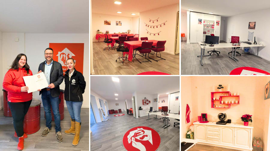 Photos office opening Hofgeismar