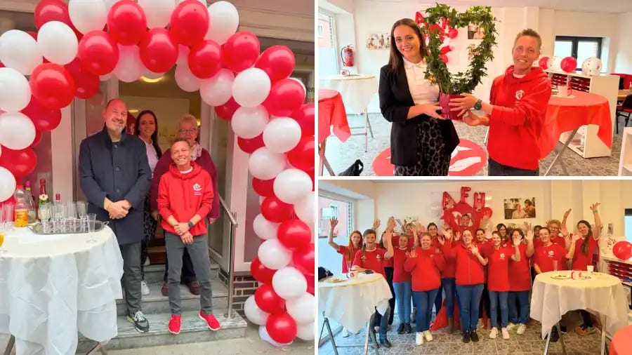 Photos office opening Niederrhein-Süd