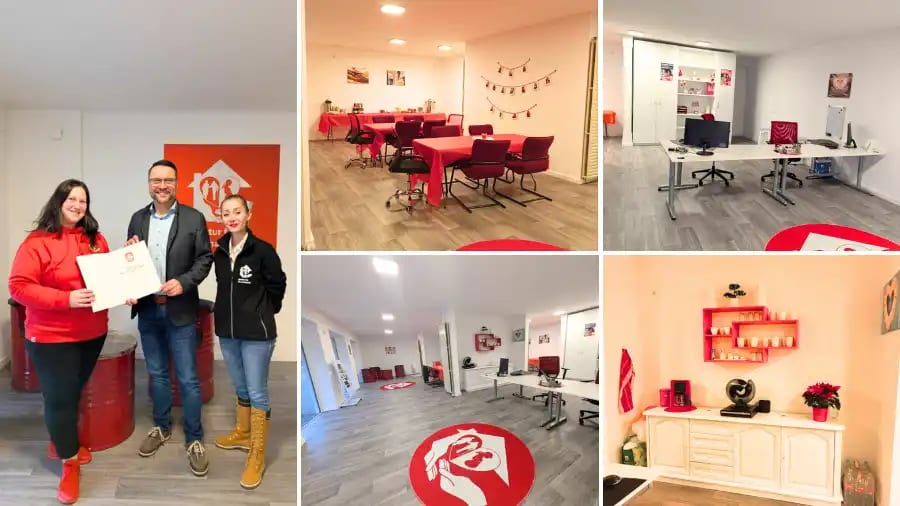 Photos office opening Hofgeismar