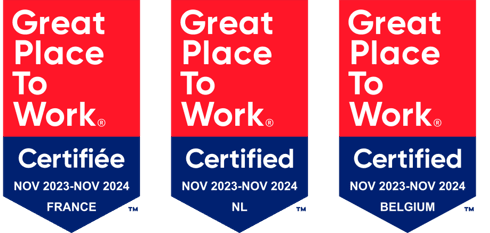 Great place to work certificates
