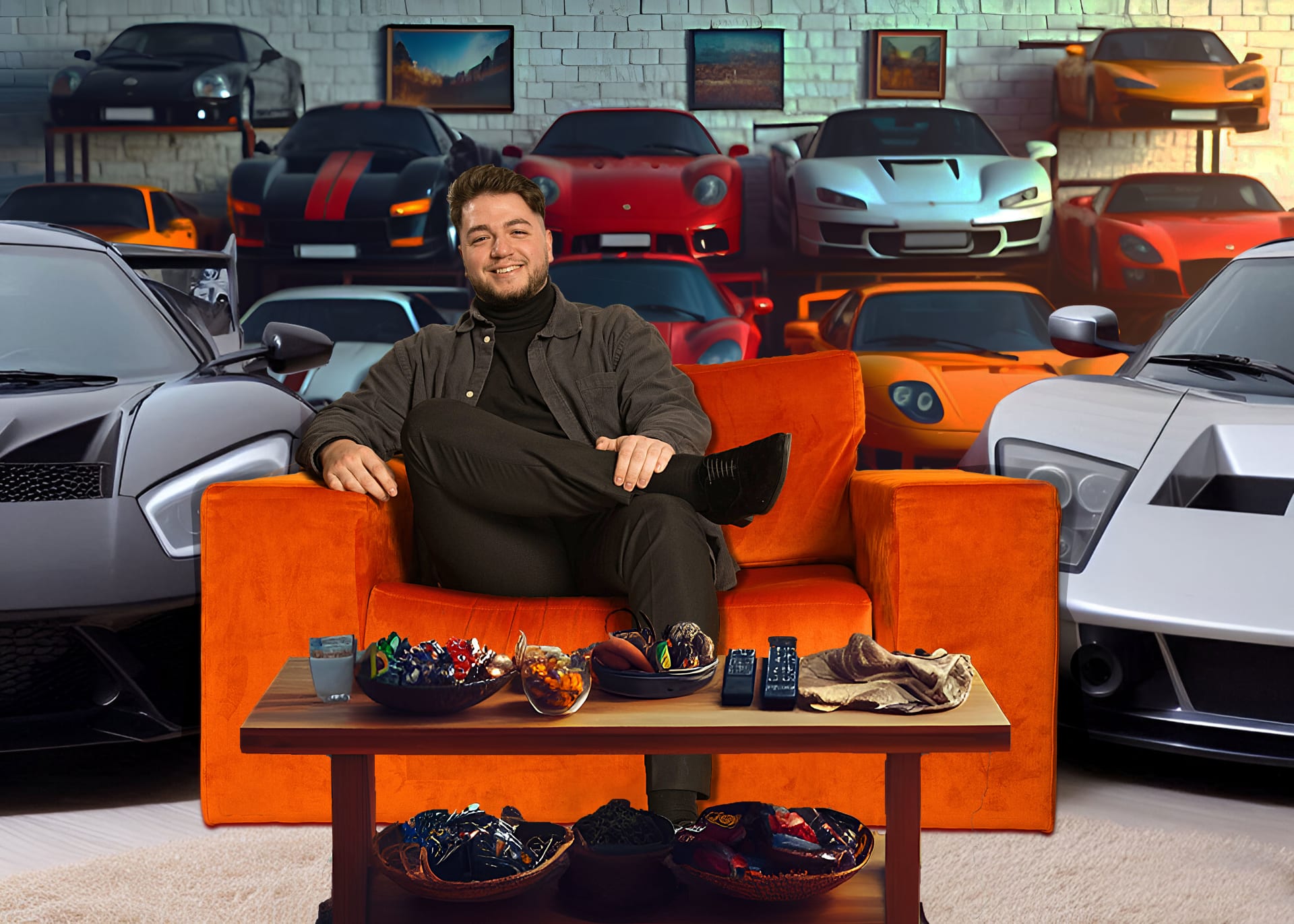 Alexandre Francois is self-proclaimed car lover