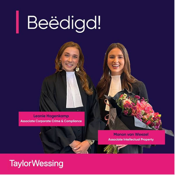 Taylor Wessing advocaten beëdigd