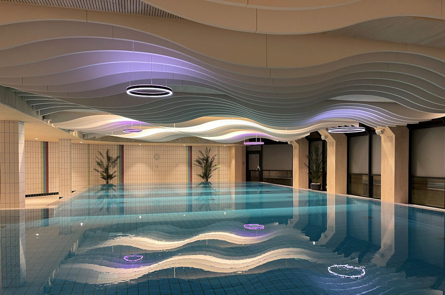 Schwimmbadanlage