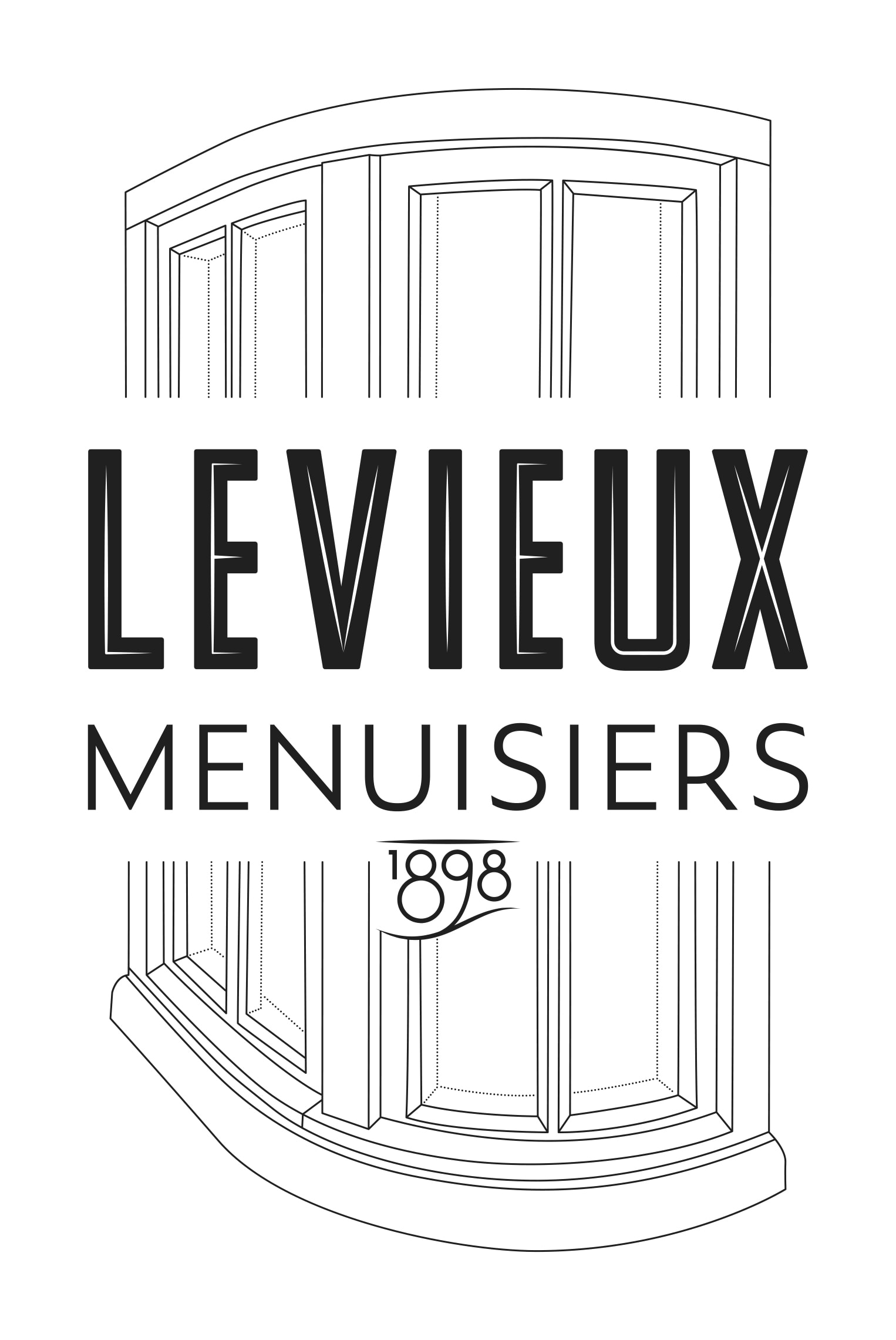 LEVIEUX MENUISIERS logo