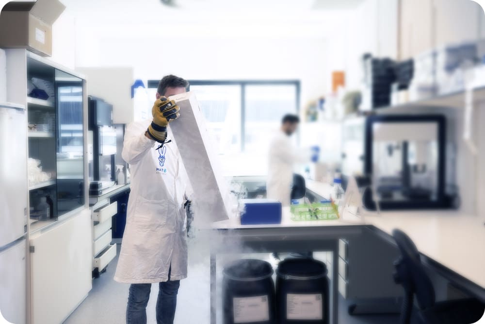 MAT Research scientists working in MAT lab.