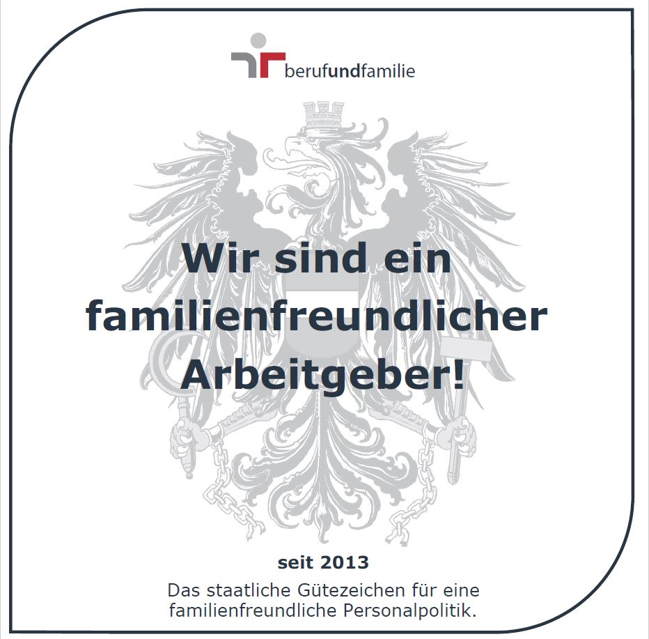 Logo Zertifikat Familienfreundlicher Arbeitgeber