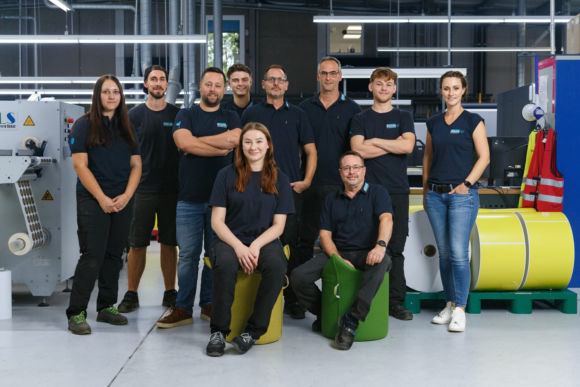 Team Druck | etikett.de | We Love Labels