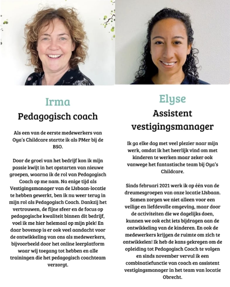 Ontmoet je collega's