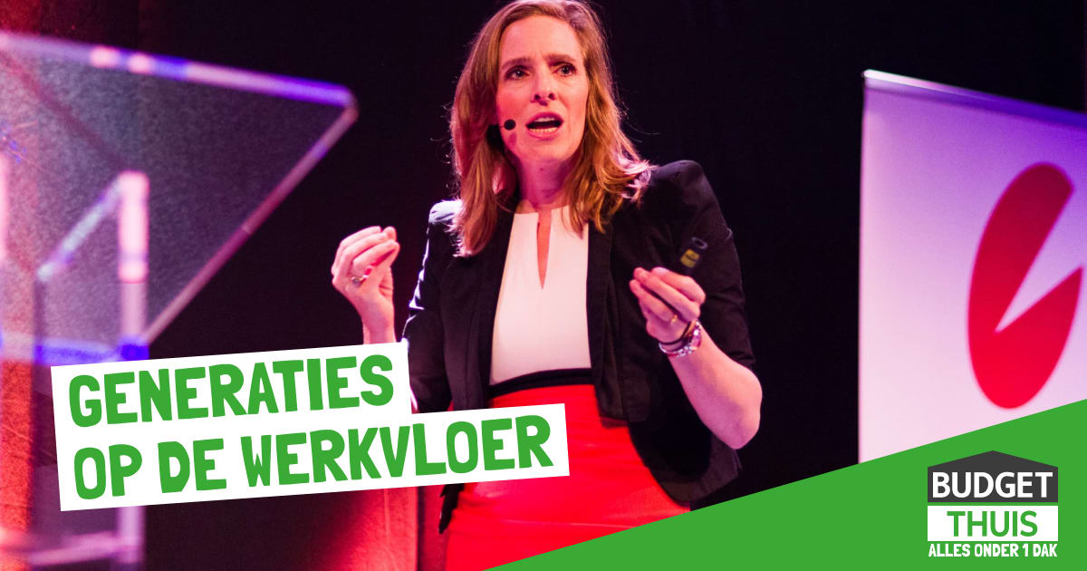 Spreker op het podium 