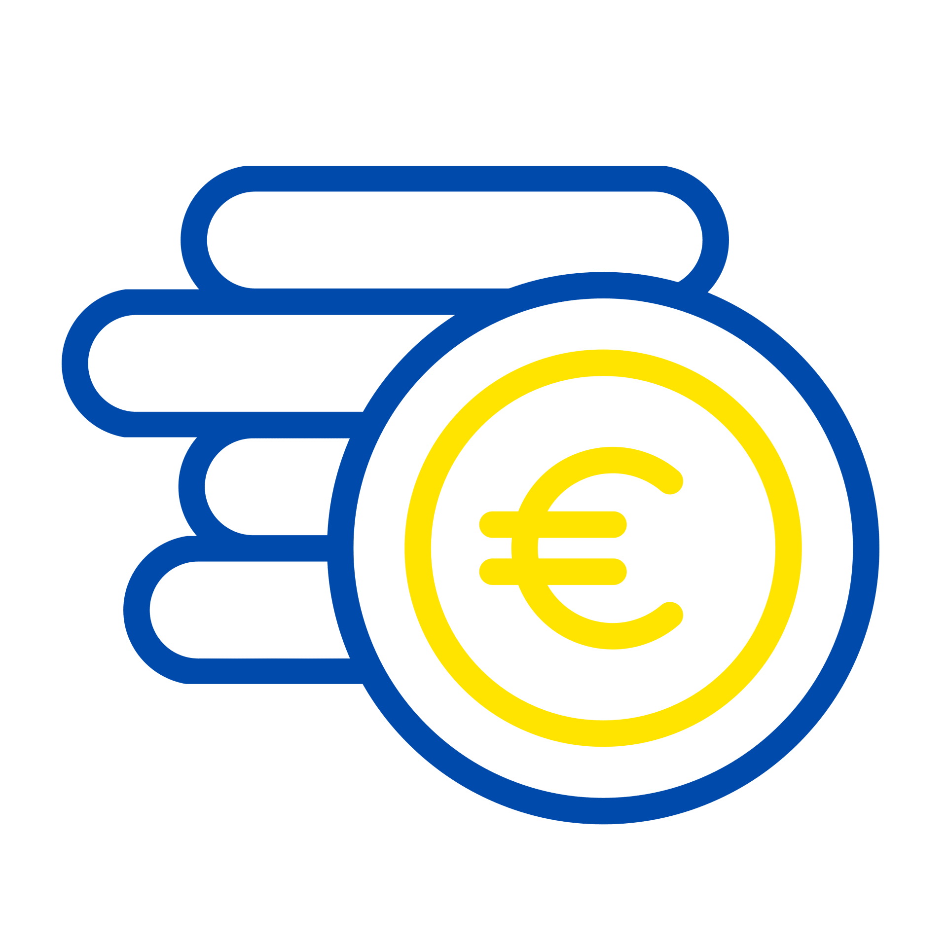 Symbol mit Euro-Münzen - attraktive Vergütung und finanzielle Benefits im Unternehmen.