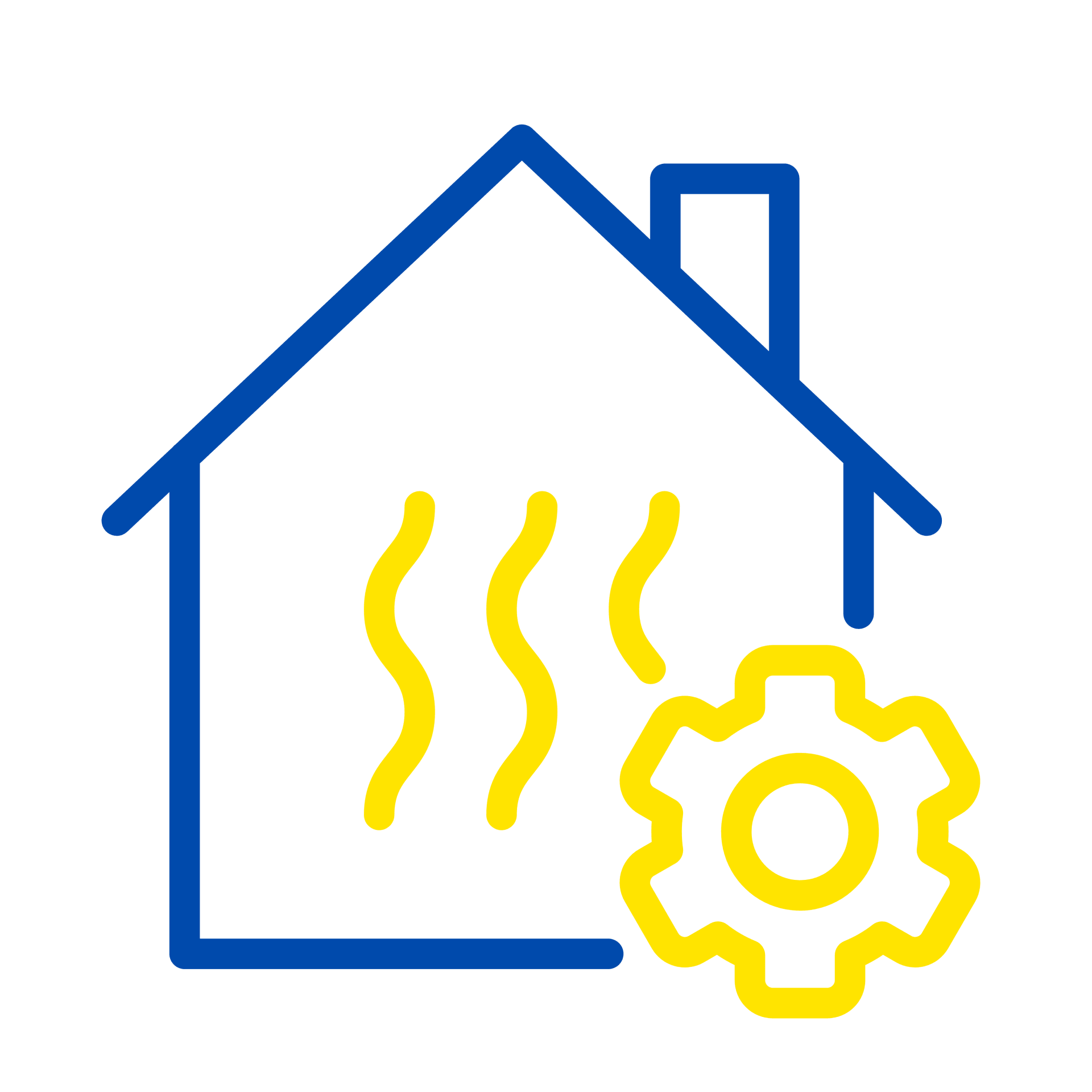   Icon eines Heizungsreglers - attraktive Mitarbeitertarife für Strom und Gas.