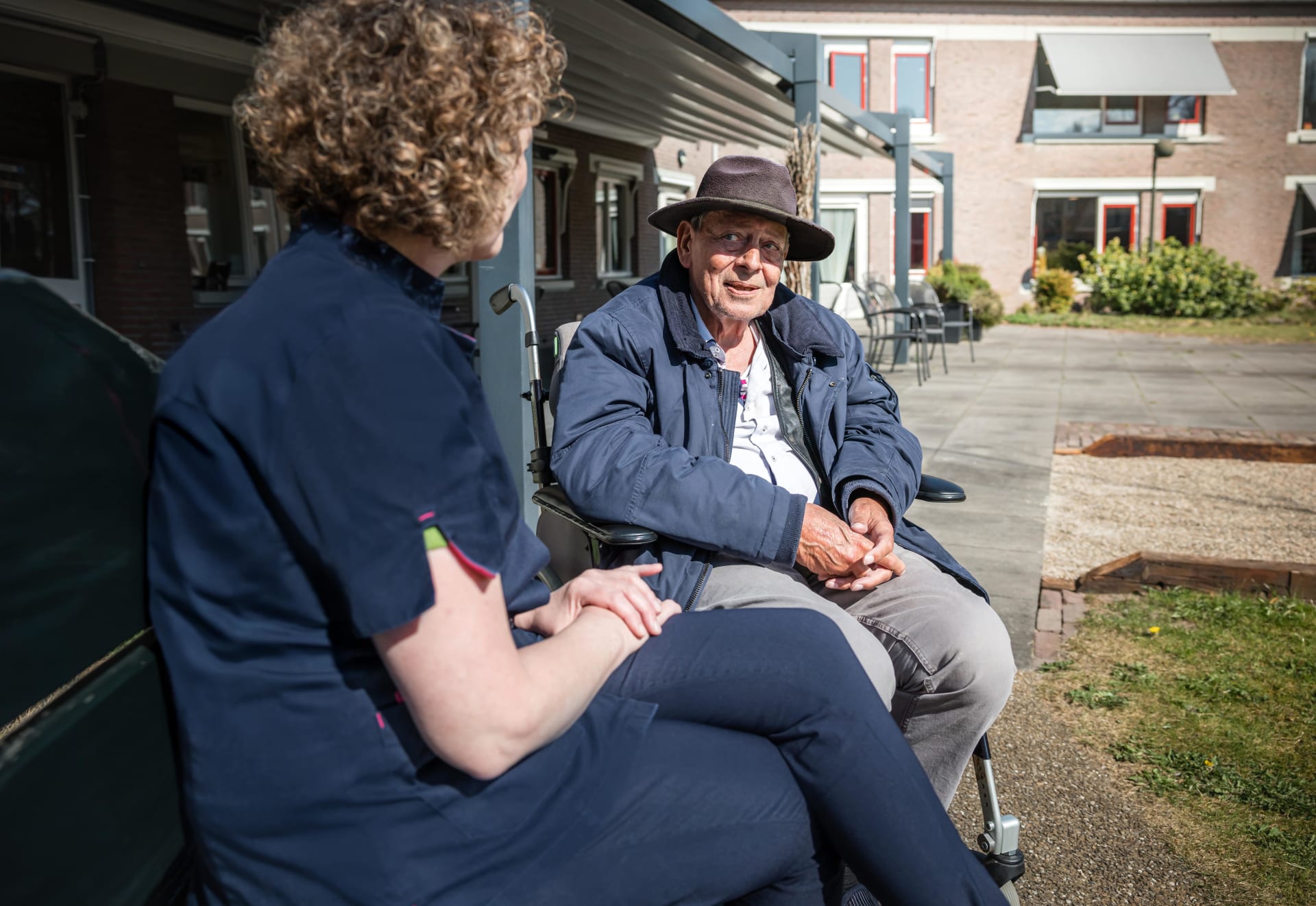 Onderonsje bij De Wilberthof