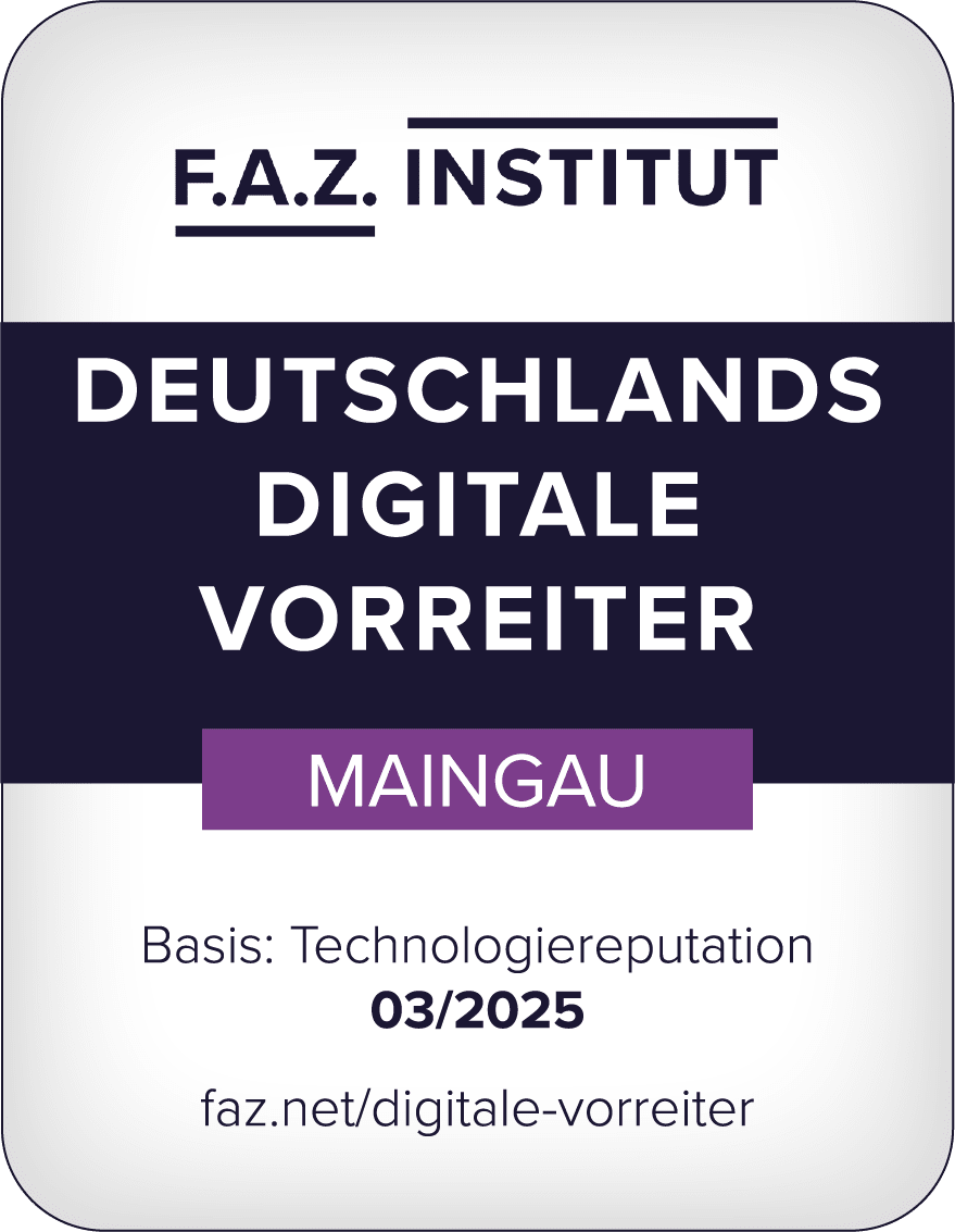Auszeichnungssiegel Digitale Vorreiter 2025
