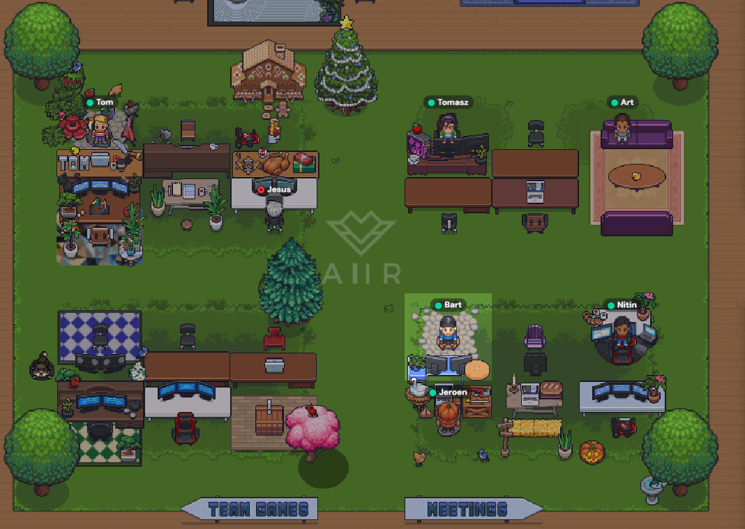 Aiir's virtual office