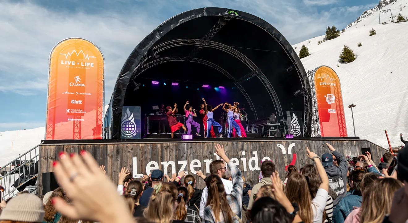Jobs Valbella Resort Freizeitaktivitäten Festival Lenzerheide