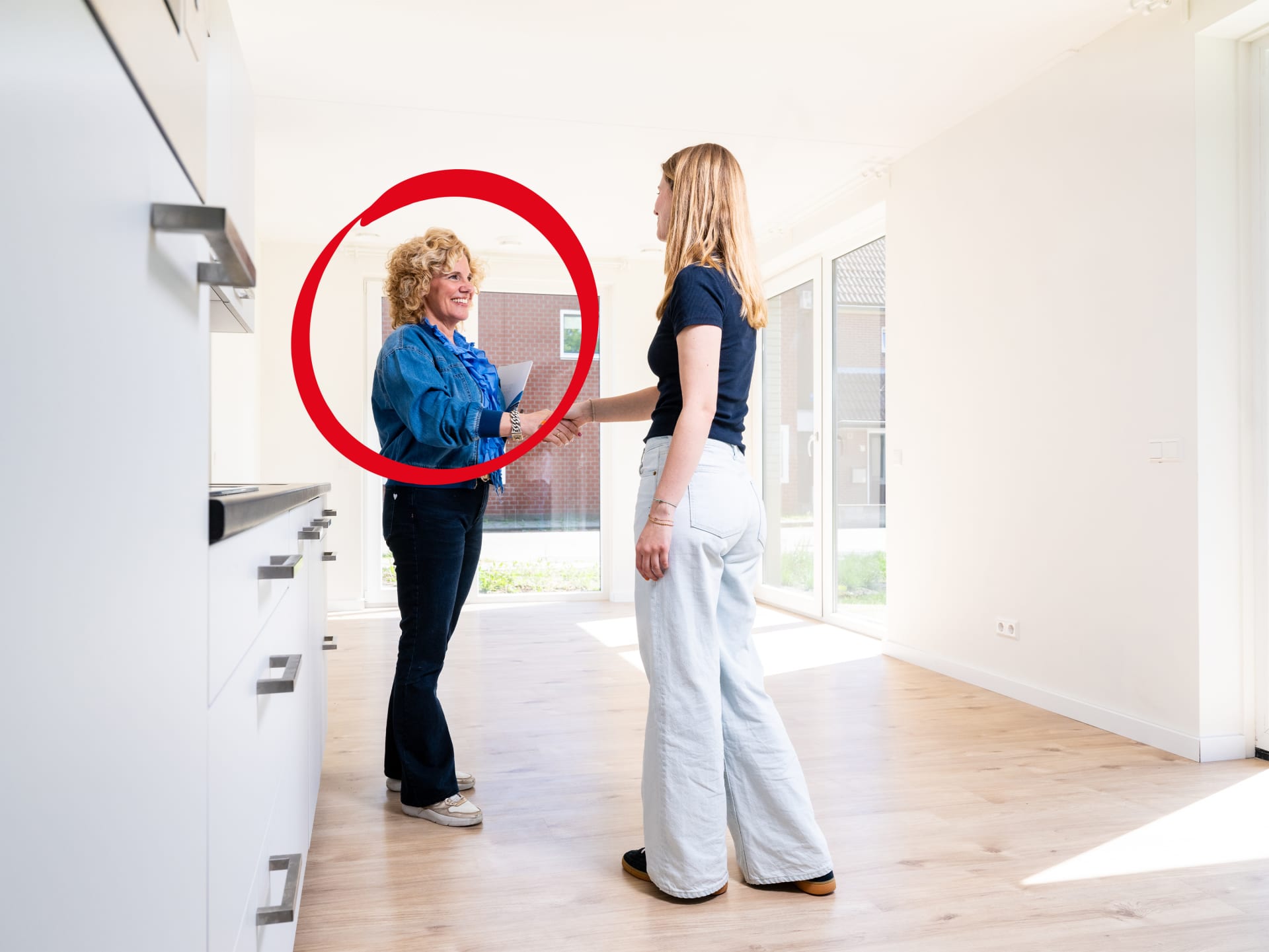 Chantal werkt aan woongeluk