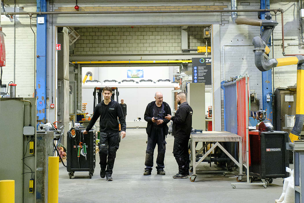 Werken bij Zwart werkplaatsmonteur