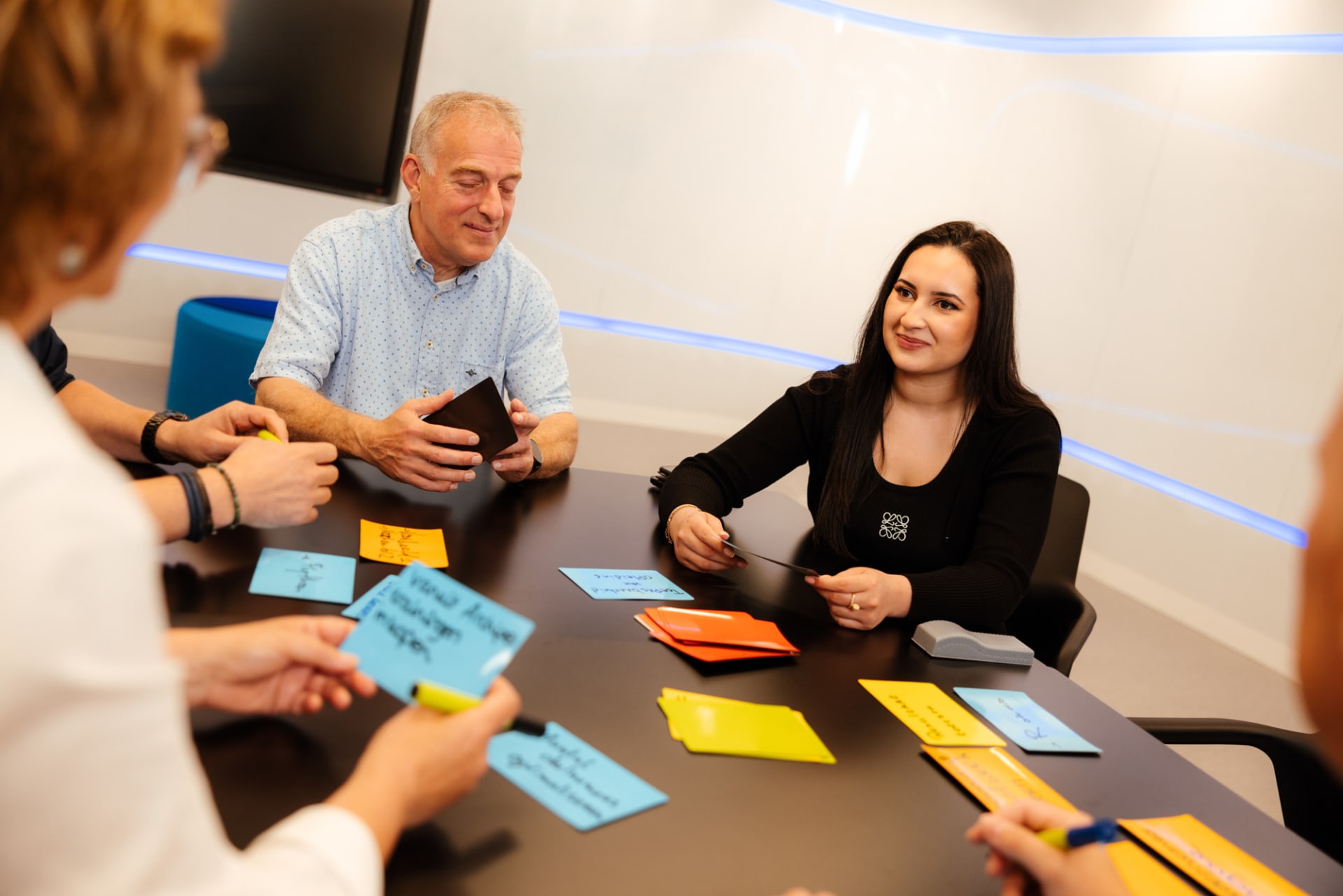 Post-it sessie bij het CBS