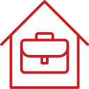Icon Homeoffice Möglichkeit