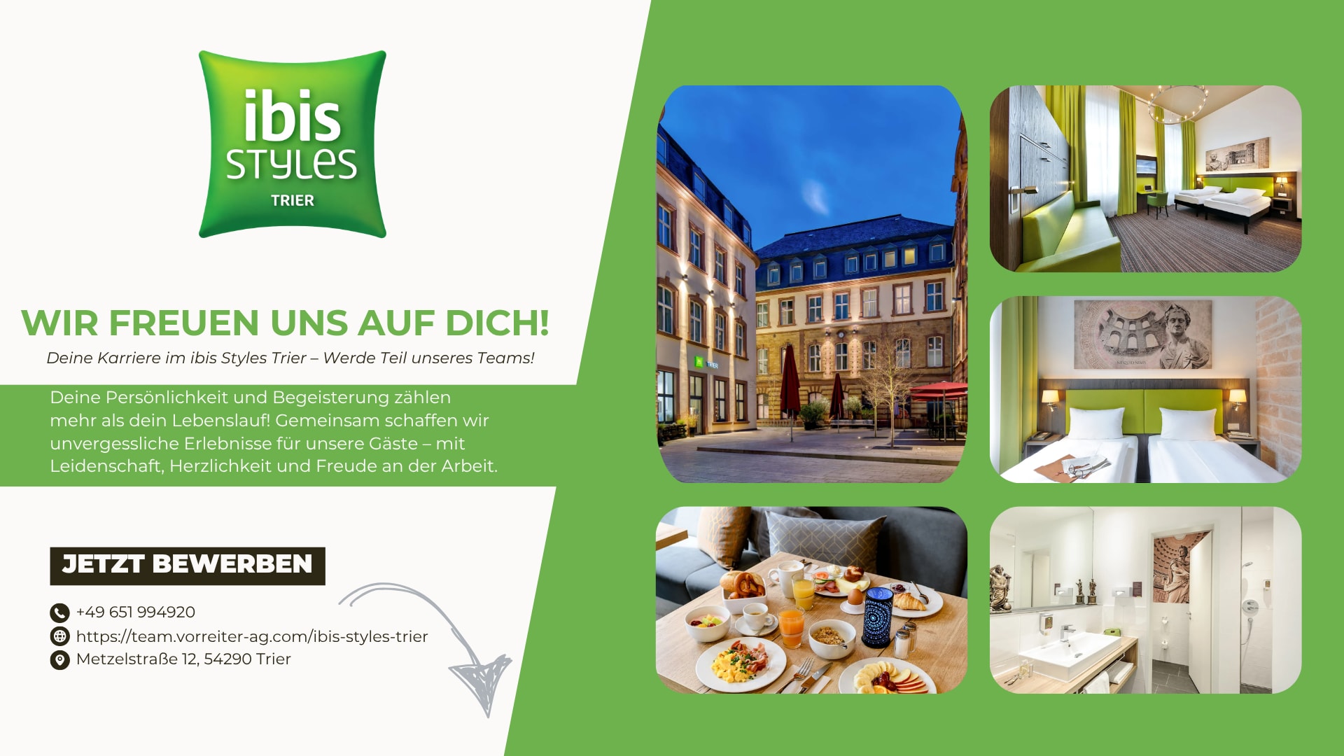 ibis styles Trier Stellenangebot Vorreiter Hospitality