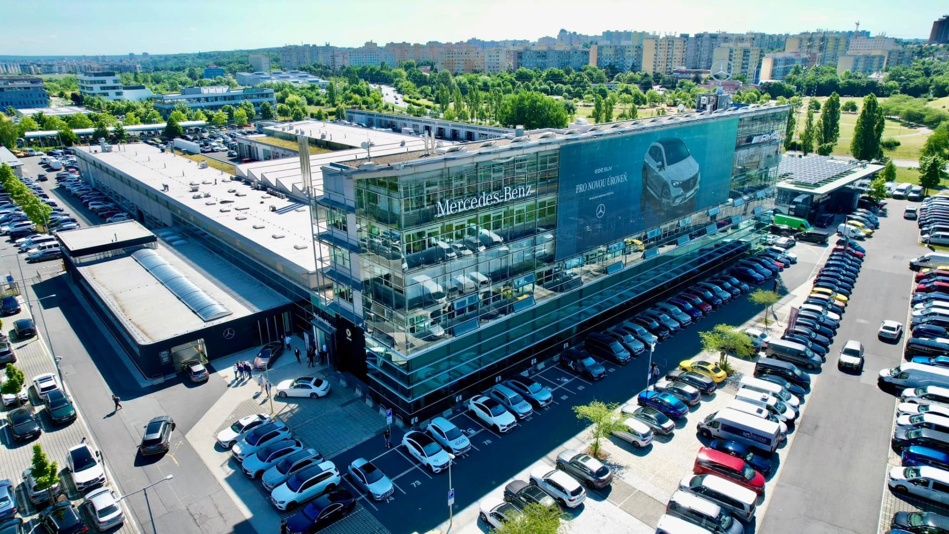 Concession SAGA PRAHA Mercedes-Benz à Prague en République tchèque