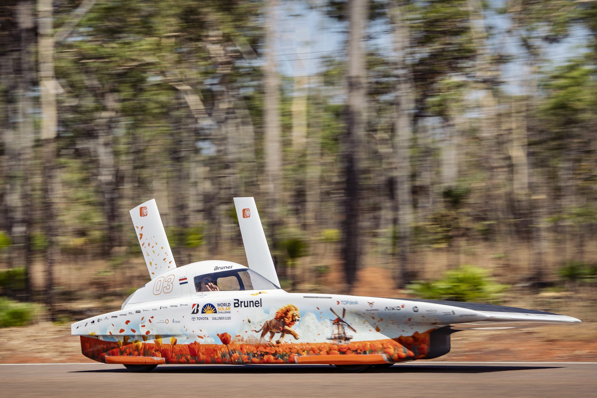 Delft Solar Team vehicle Nuna