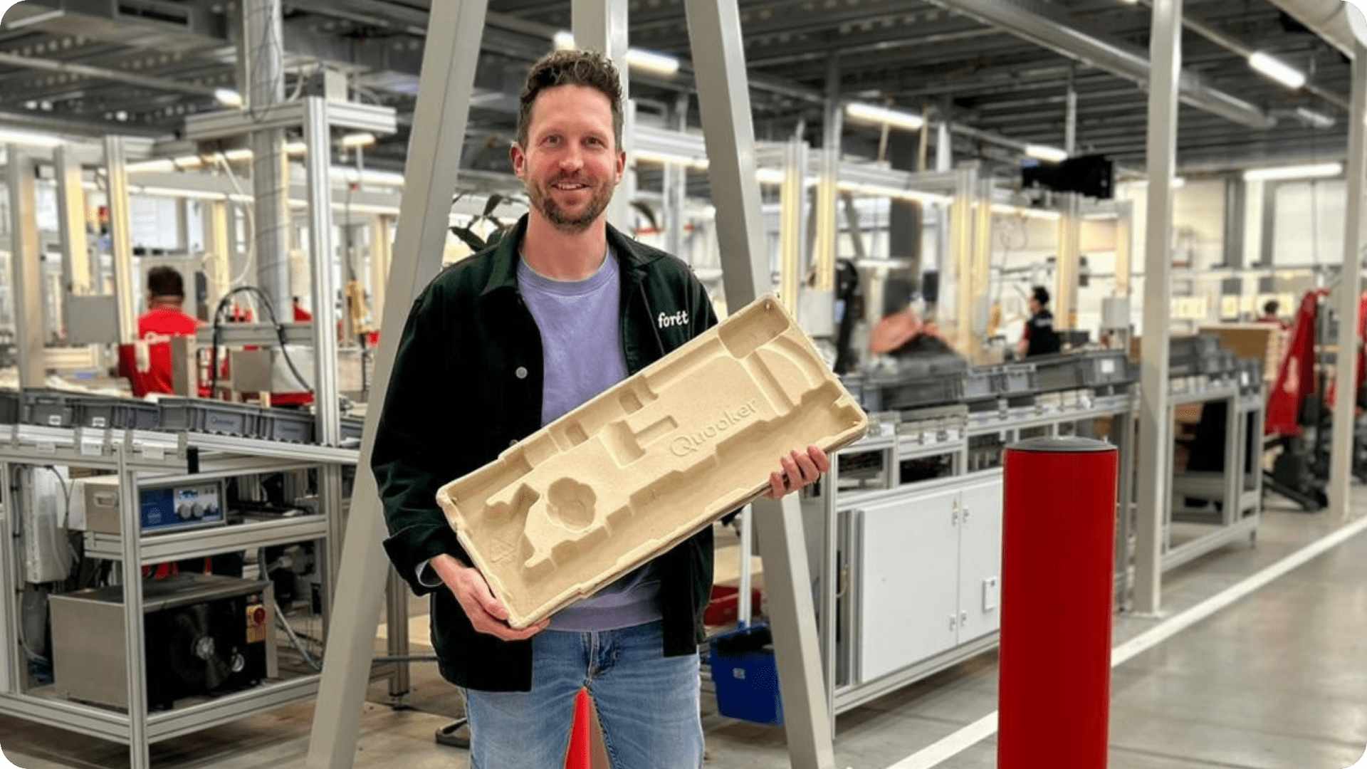 Emiel is Packaging engineer bij Quooker 