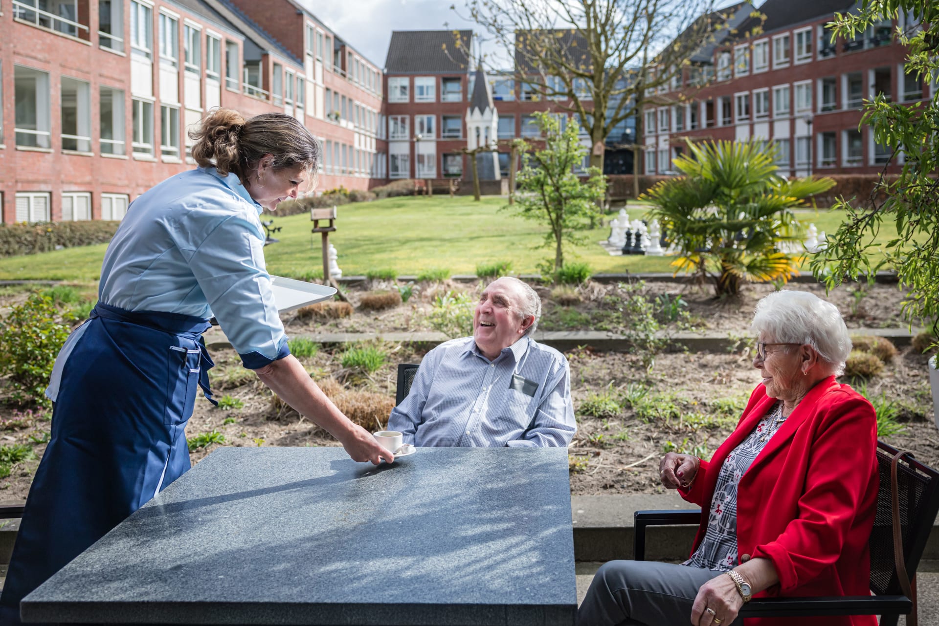 Horecamedewerker De Wellen