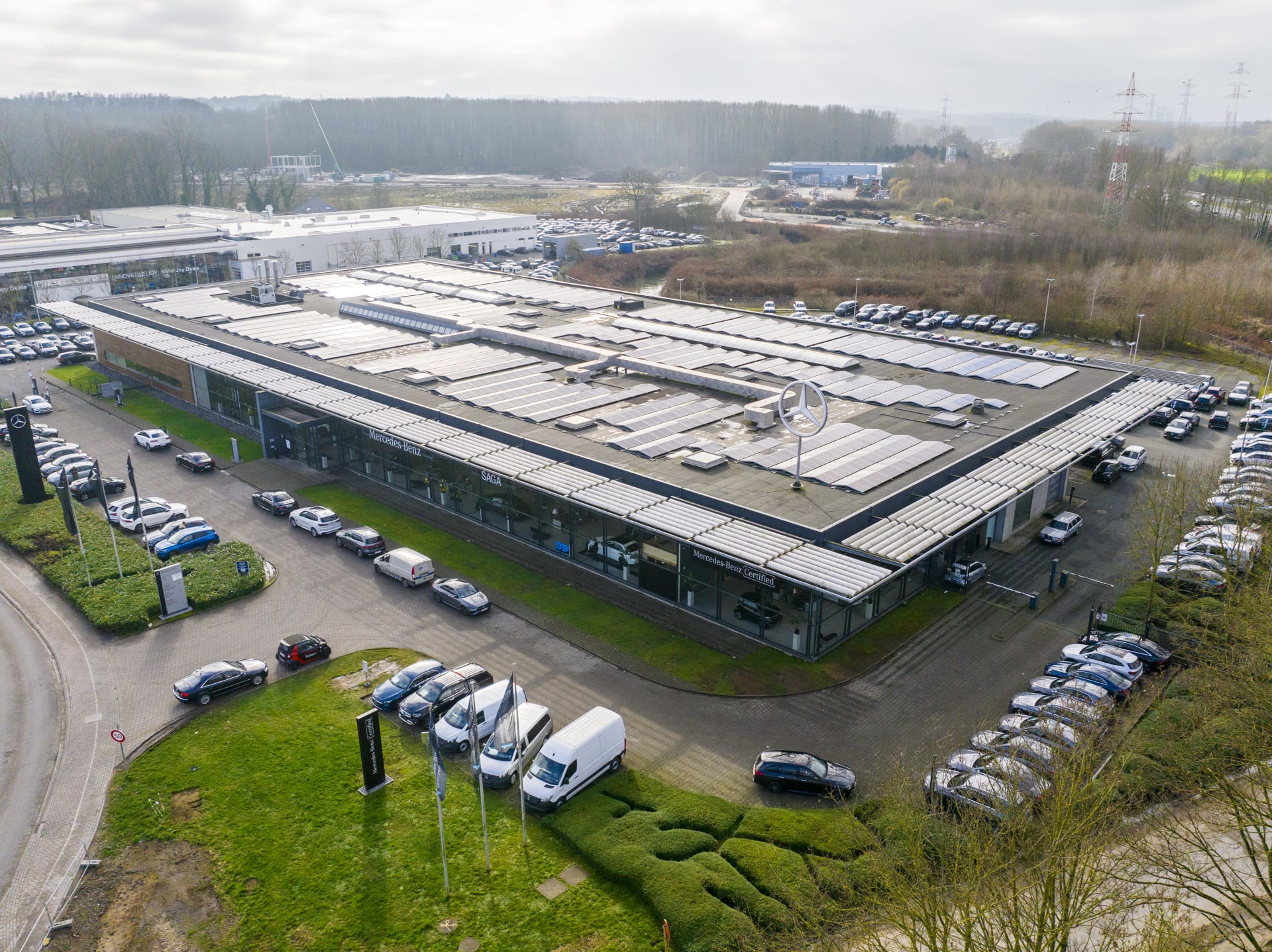 Concession SAGA Mercedes-Benz Drogenbos en Belgique