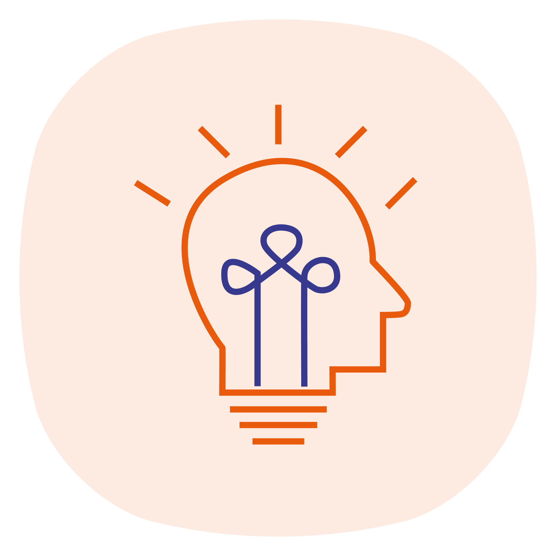 Illustration of a rocket