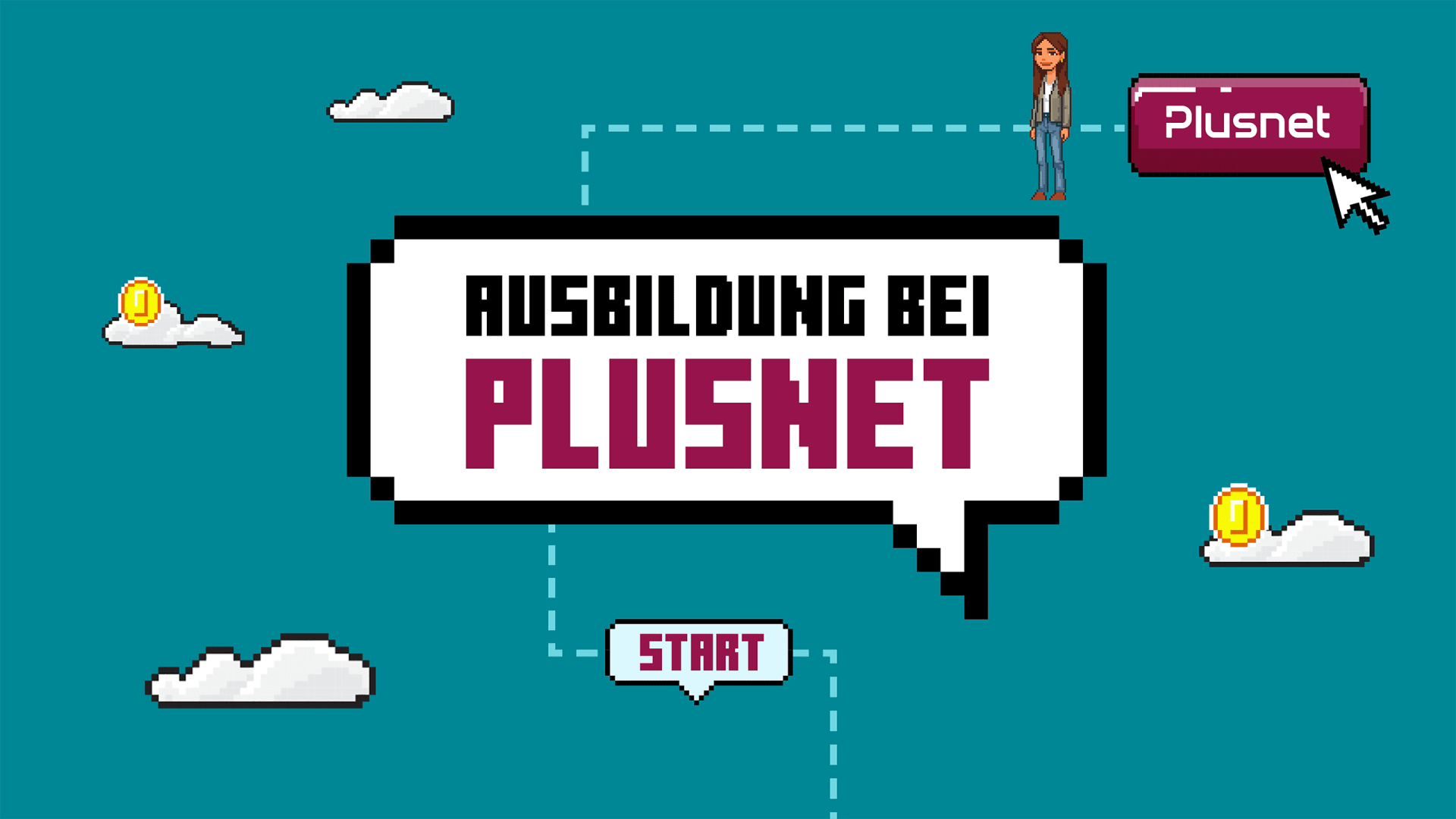 Ausbildung bei Plusnet gamifiziert