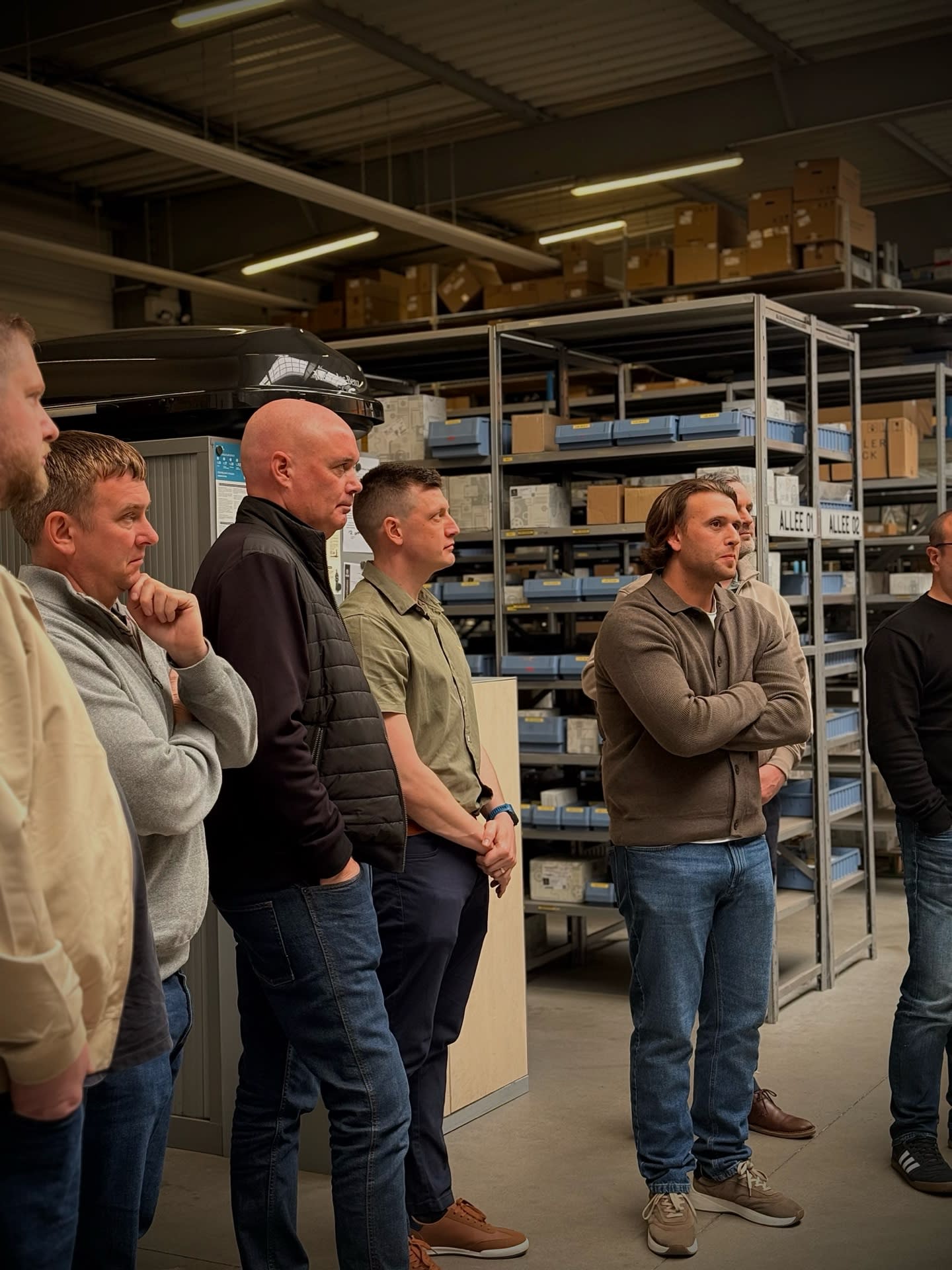 Collaborateurs SAGA Truck & Van en formation dans l’après-vente Mercedes-Benz