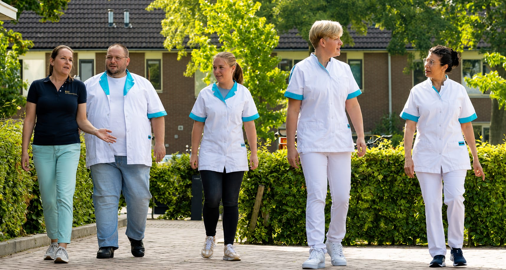 Collega’s van de Flexpool bij SZR